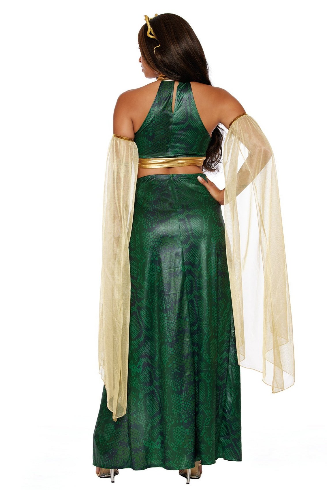 Plus Size Seductive Serpent Queen Costume