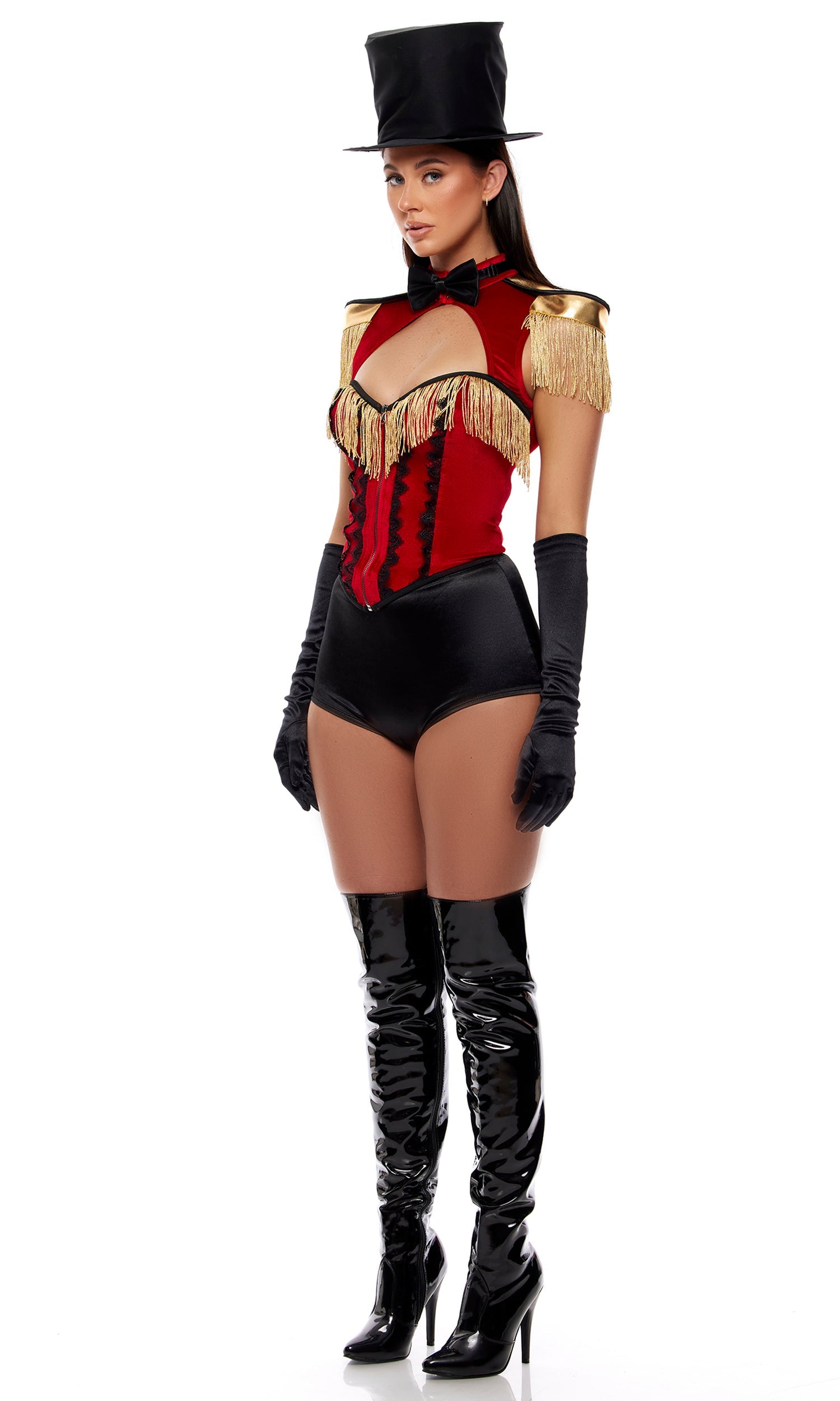 Circus Burlesque Hostess Women’s Halloween Costume