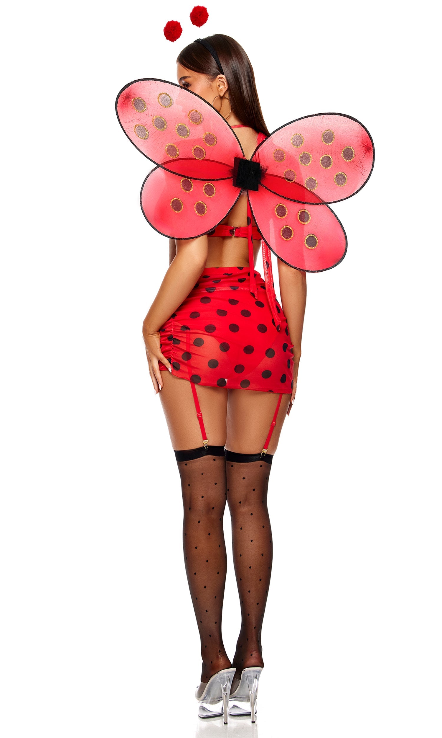 Red Polka Dot Ladybird Halloween Costume