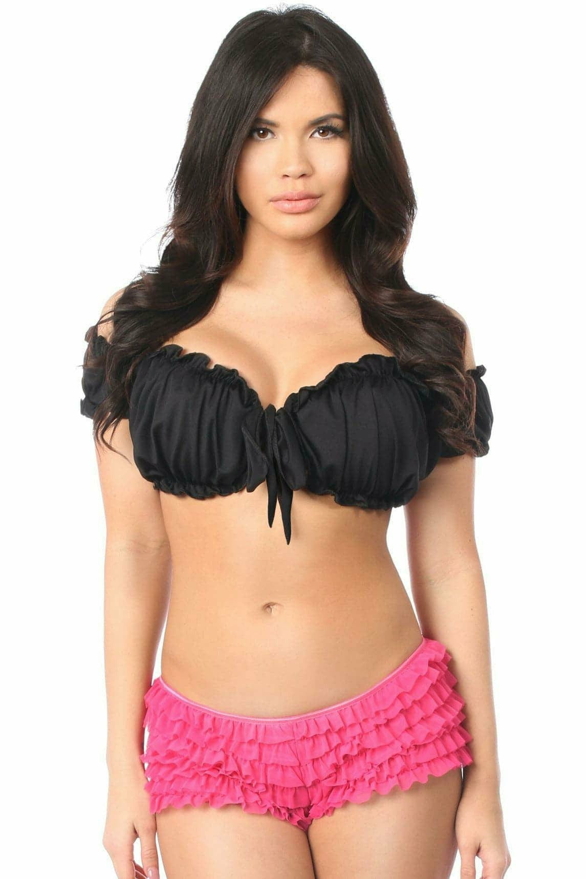 Black Peasant Top Musotica.com