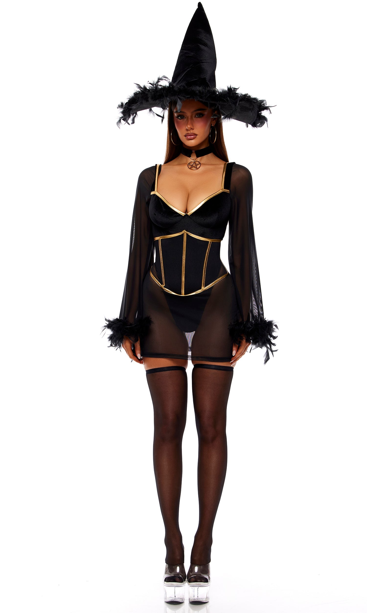 Midnight Spellcaster Witch Women’s Halloween Costume
