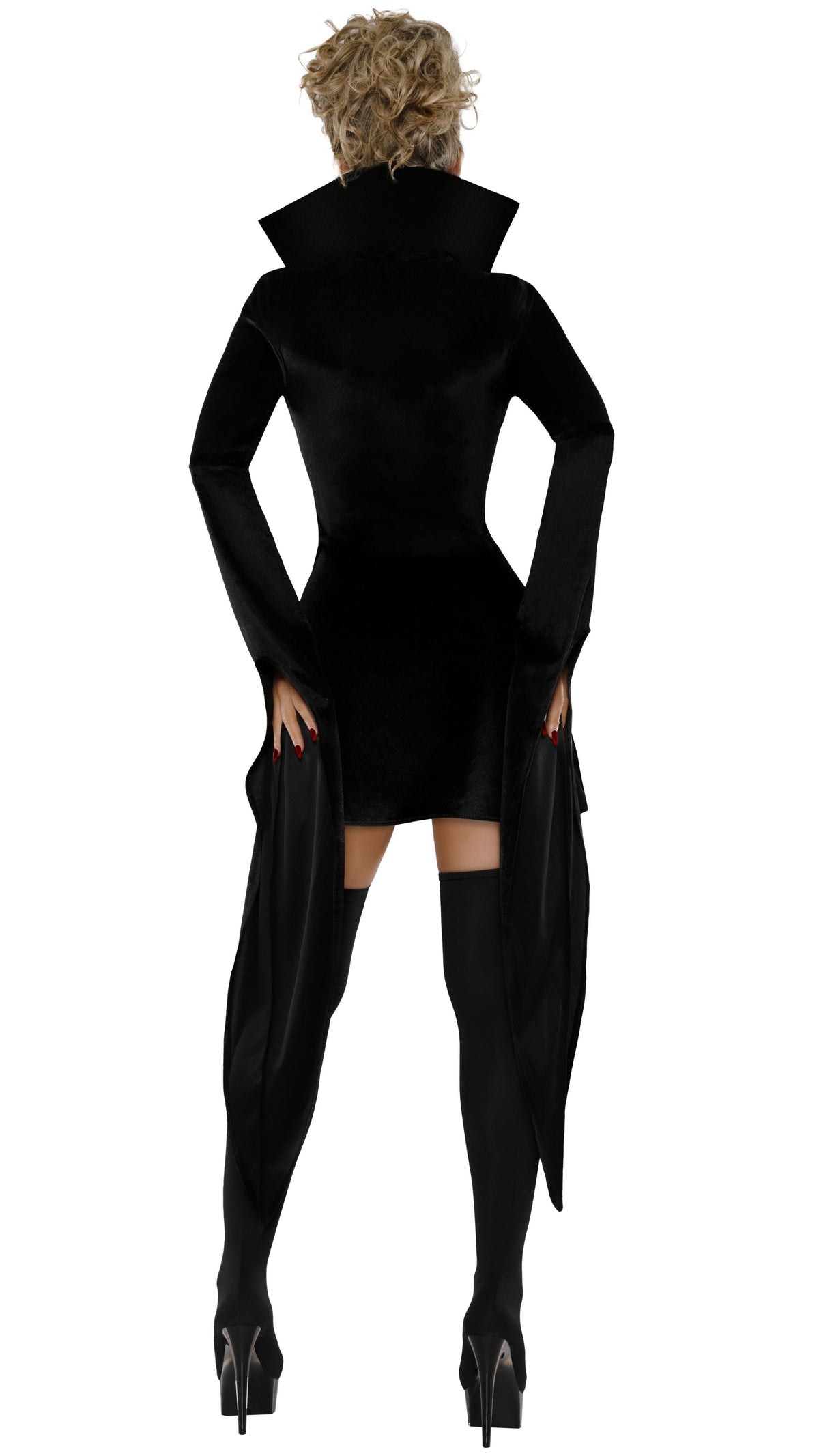 Blood Court Vampire Countess Gothic Halloween Costume Dress