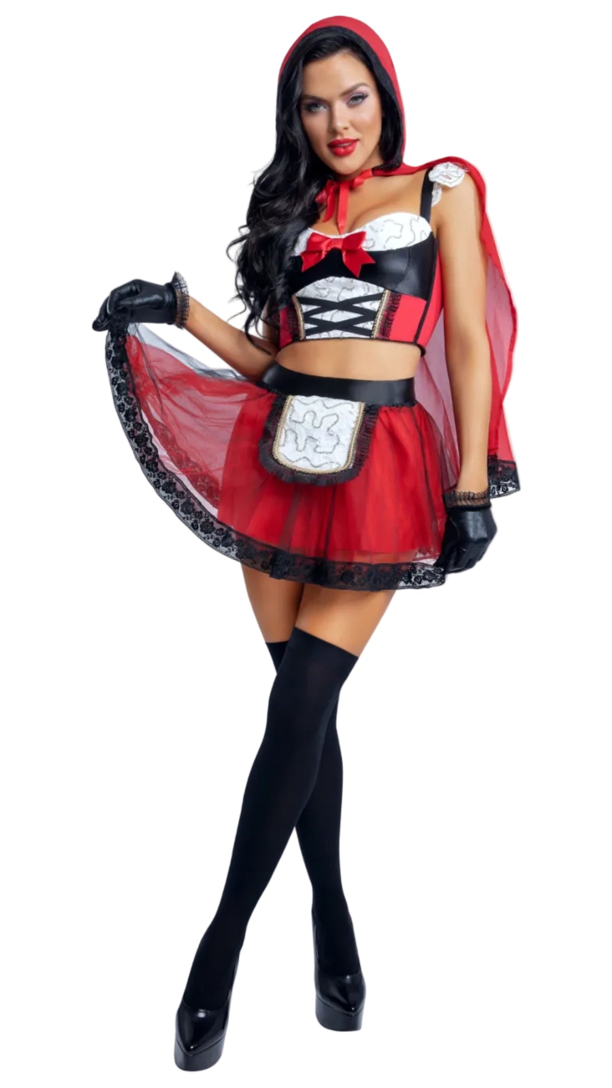Little Red Riding Hood Sequin Halloween Costume