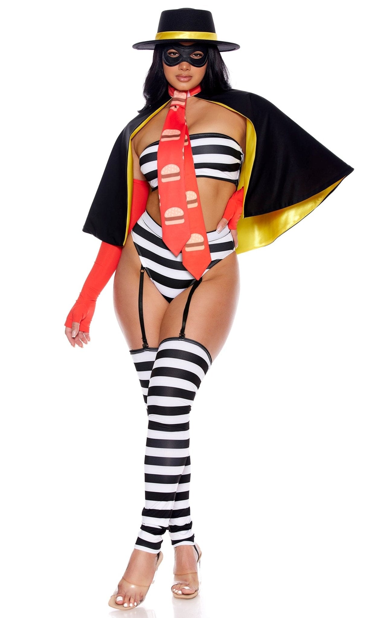 Burger Bandit Sexy Character Halloween Costume Musotica.com