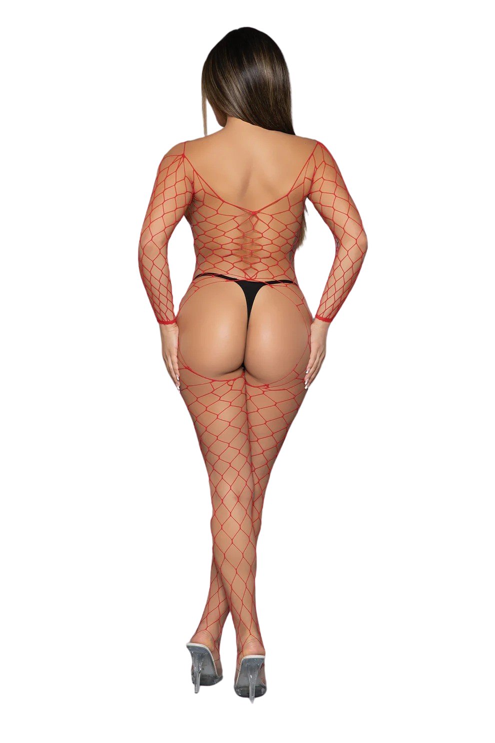 Full Body Fence Net Bodystocking Musotica.com