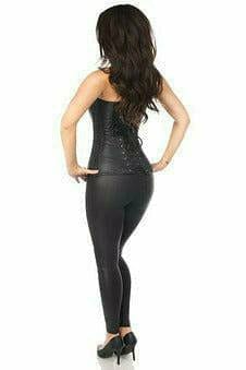 Sexy Black Brocade Corset Musotica.com