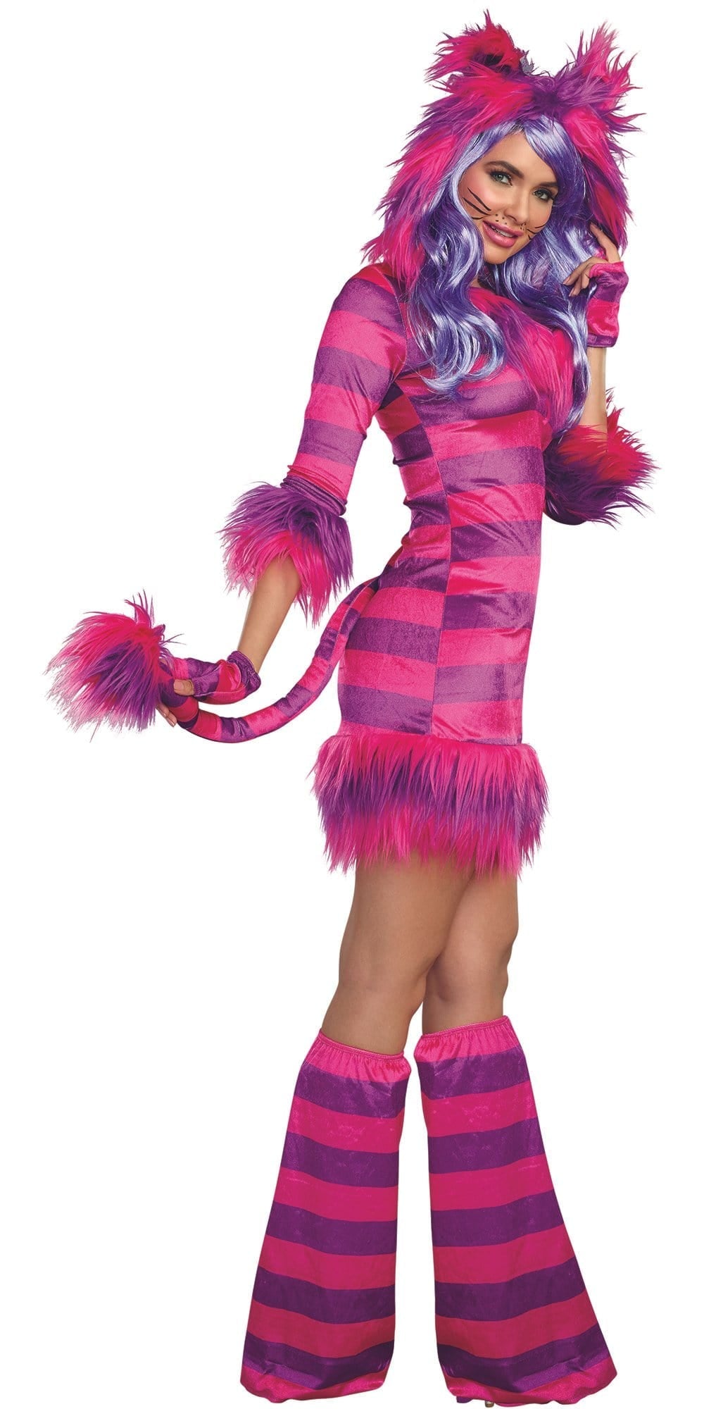 Sexy Colorful Magic Cat Storybook Women's Costume Musotica.com