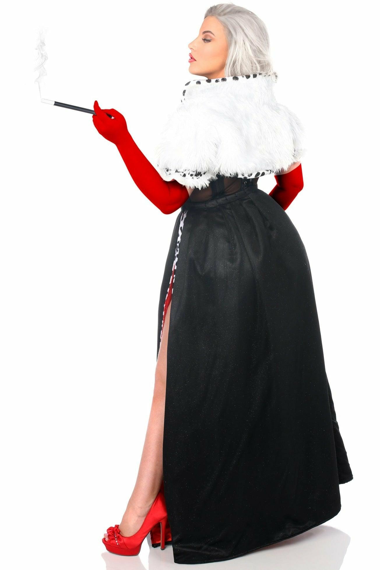 Sexy Deluxe 4 Piece Devious Dog Snatcher Halloween Costume Musotica.com