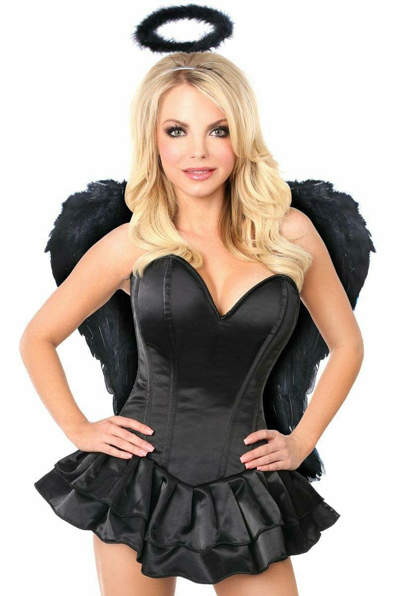 Sexy Deluxe Angel of Darkness Halloween Costume Musotica.com