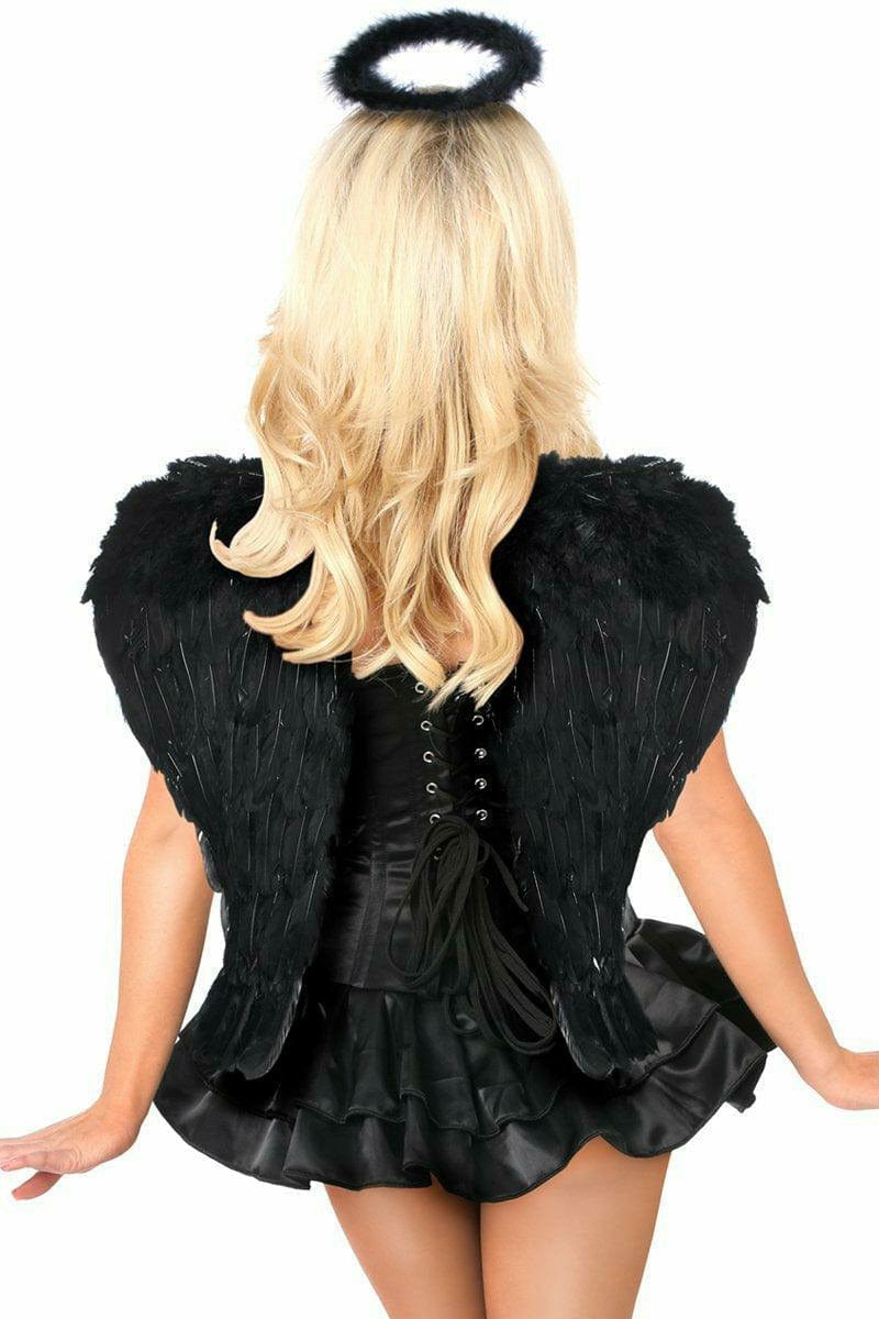 Sexy Deluxe Angel of Darkness Halloween Costume Musotica.com