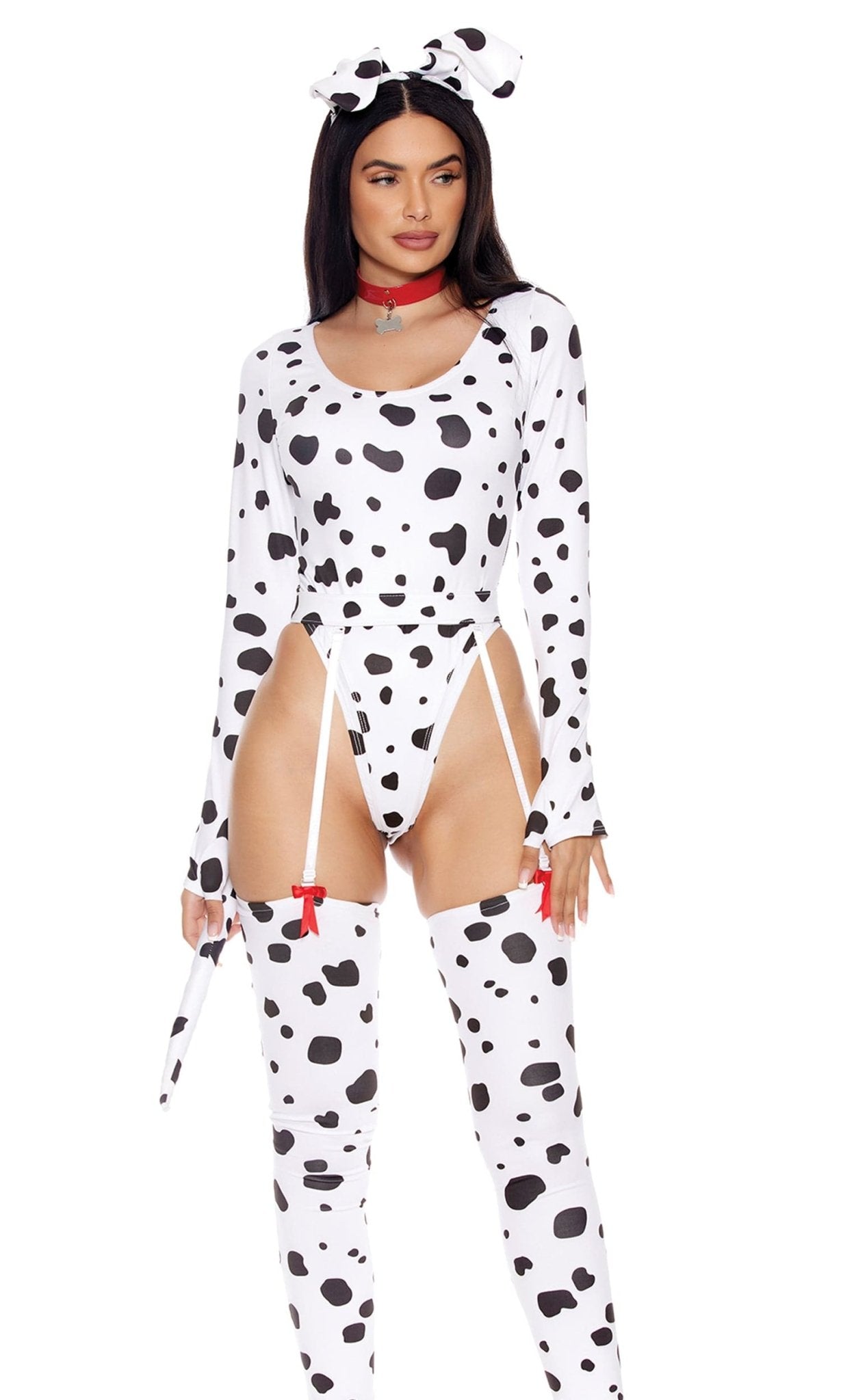 Sexy Dotty Dalmatian Halloween Costume Musotica.com