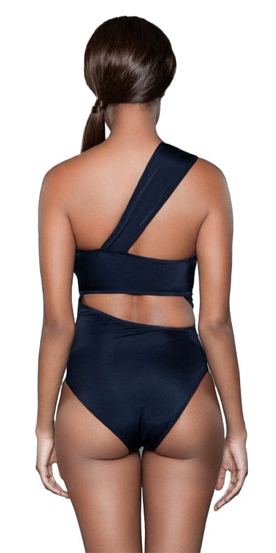 Sexy Etta Asymmetrical Cut Out One Shoulder Swimsuit Musotica.com