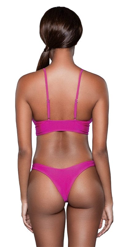 Sexy Gigi Two Piece Cut Out Crop and Thong Bikini Musotica.com