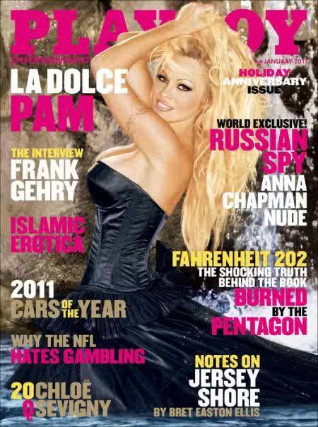Magazine cover featuring a woman wearing a black dress, posing elegantly. The cover highlights fashion and style, emphasizing her confident expression.
