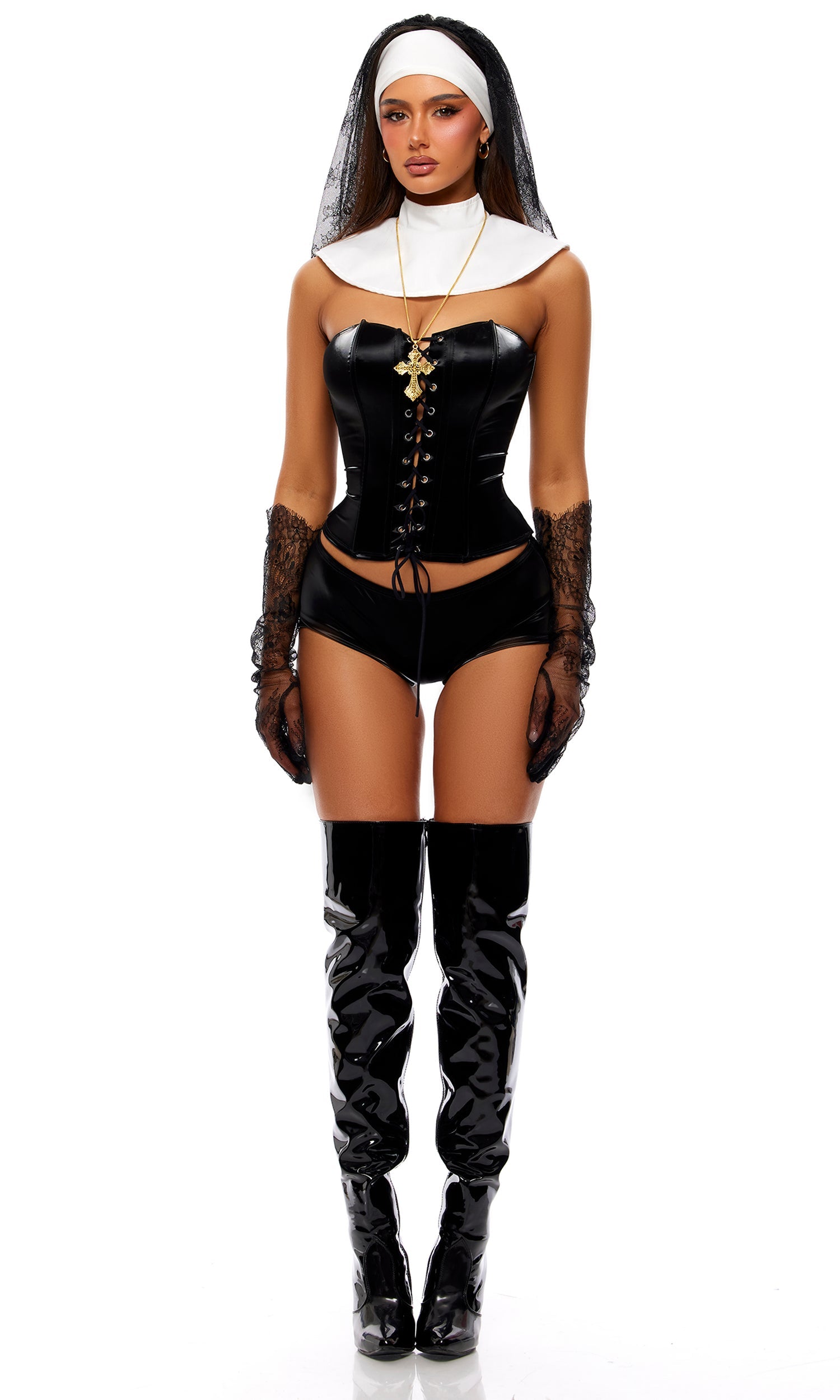 Horror Movie Nun Halloween Costume