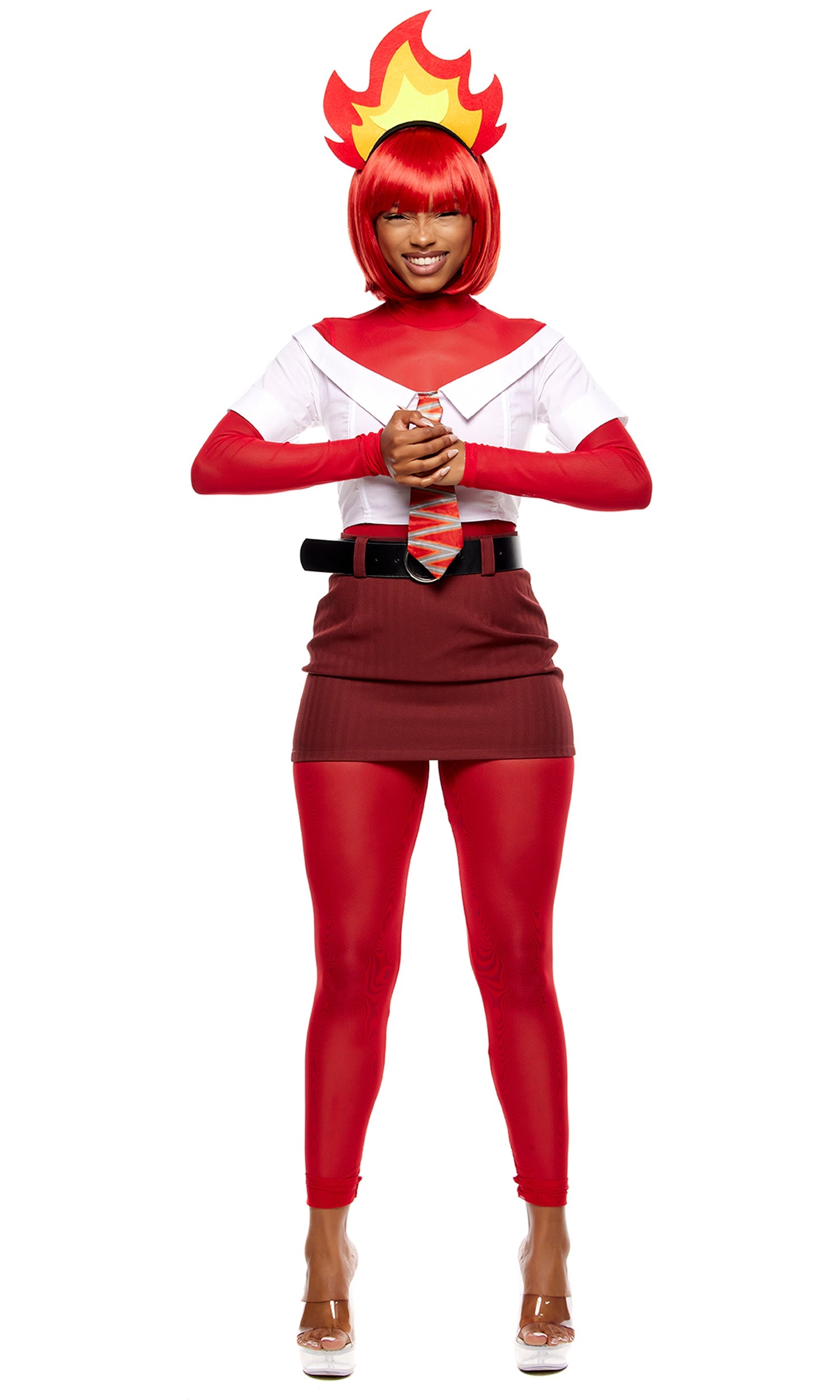 Red Hot Emotion Movie Character Costume