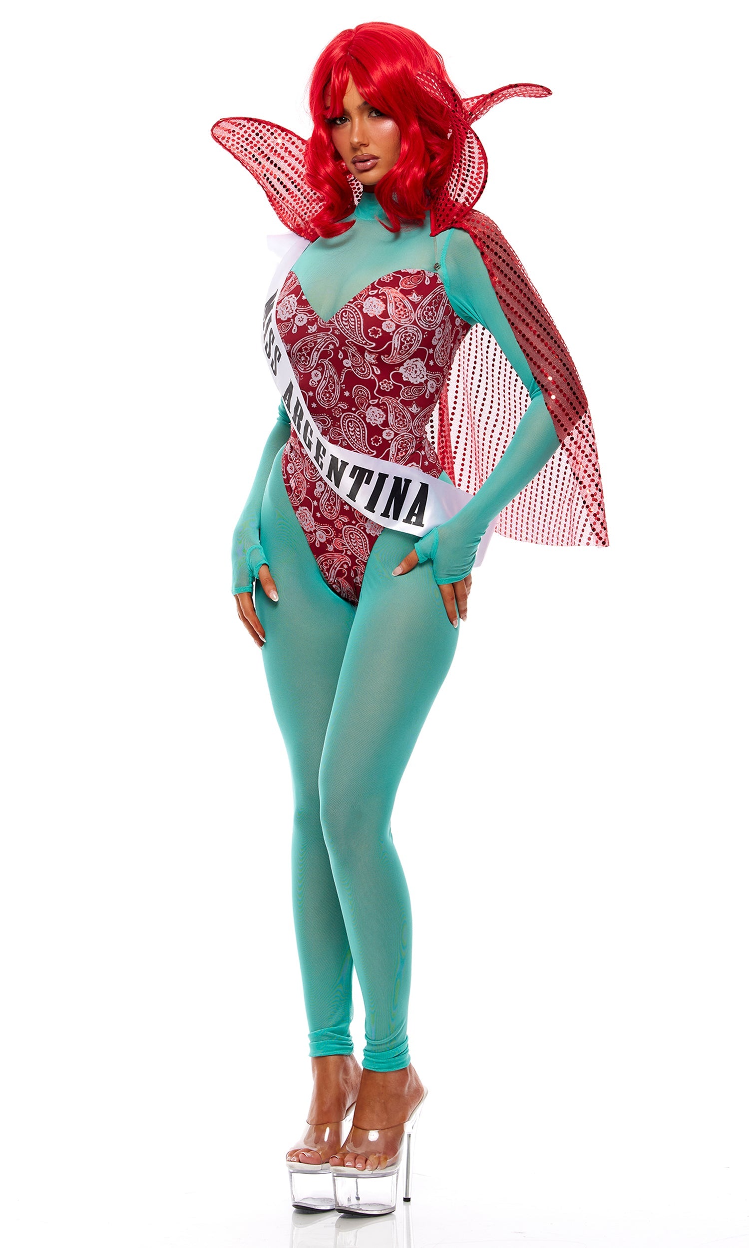 Red Wedding Ghost Women’s Halloween Costume