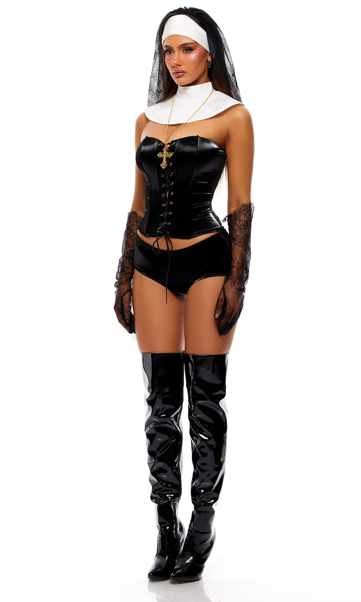 Horror Movie Nun Halloween Costume
