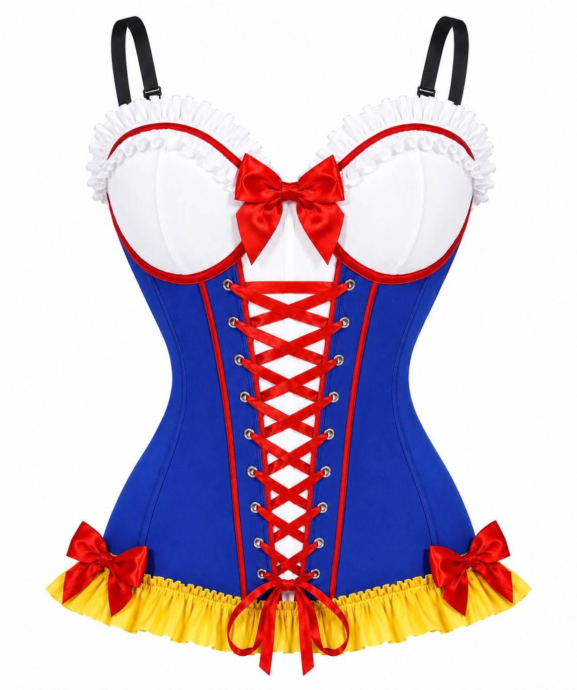 Fairytale Court Maiden Corset Halloween Costume