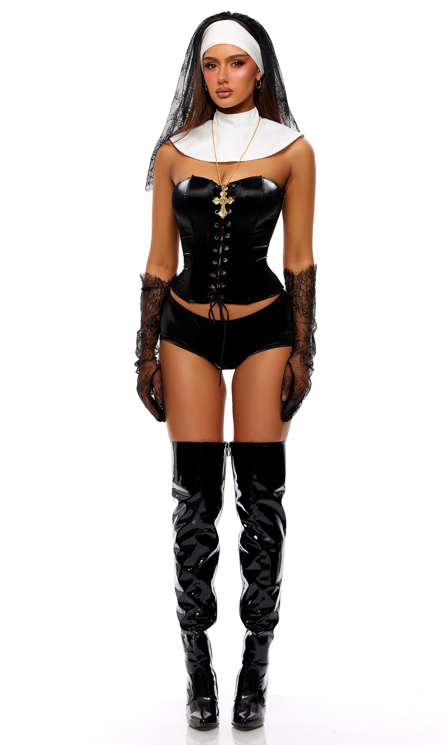 Horror Movie Nun Halloween Costume