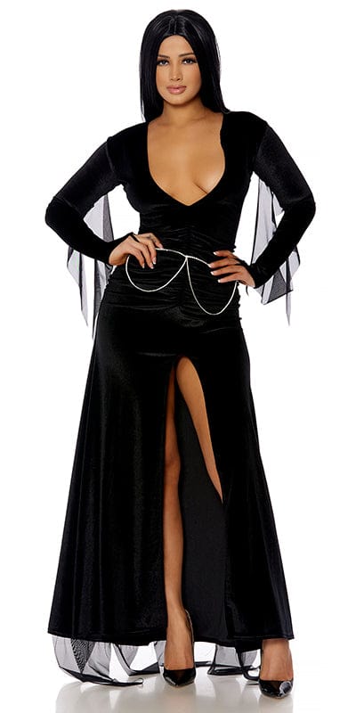 Morticia Halloween Costume Musotica.com