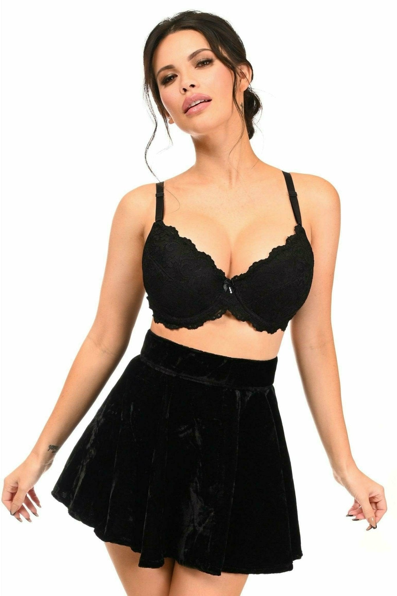 Black Velvet Skirt Musotica.com