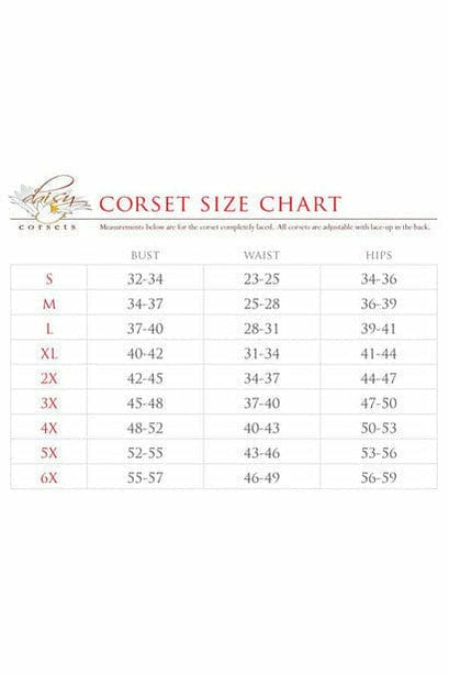Deluxe Rainbow Glitter PVC Steel Boned Underbust Corset with Lace-Up Front Musotica.com