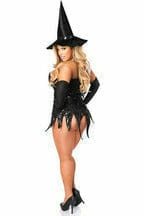 Deluxe Sequin Witch Corset Dress Costume Musotica.com