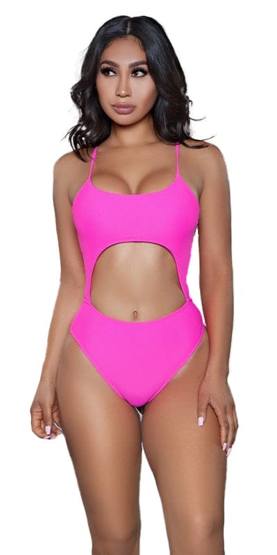 Sexy Ava Cut Out and Lace Up Tanga Swimsuit