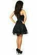 Sexy Black Lace Corset Dress Musotica.com
