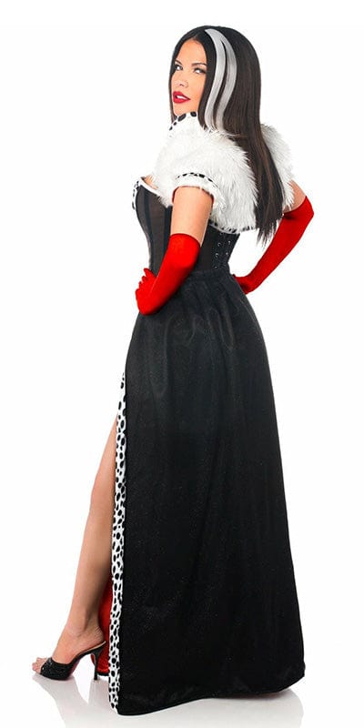 Sexy Deluxe 4 Piece Devious Dog Snatcher Halloween Costume Musotica.com