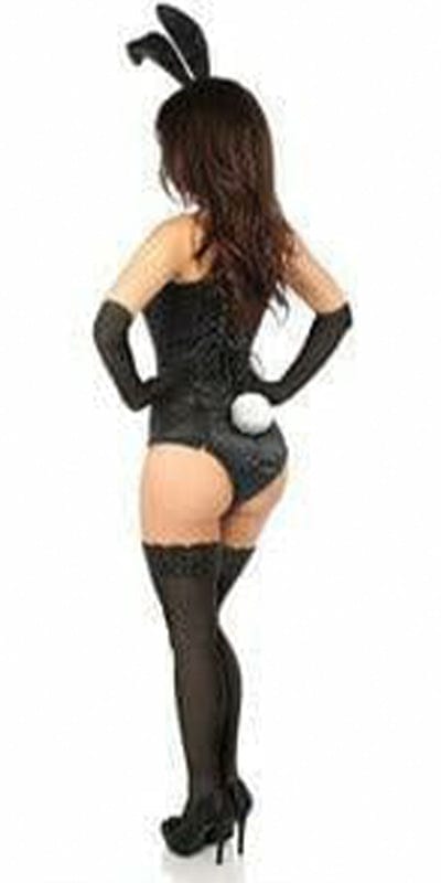 Sexy Deluxe 4 Piece Sexy Bunny Corset Halloween Costume Musotica.com