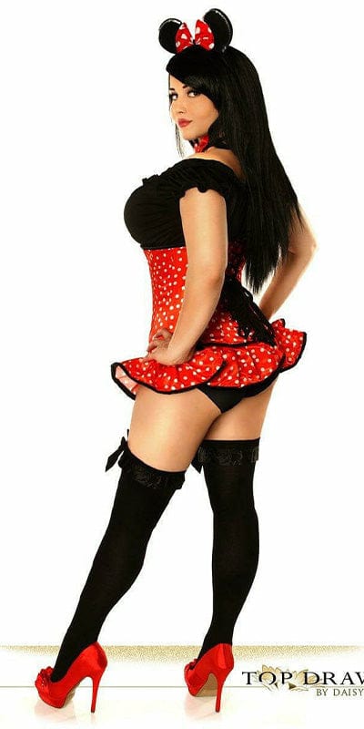Sexy Deluxe Miss Mouse Halloween Costume Musotica.com