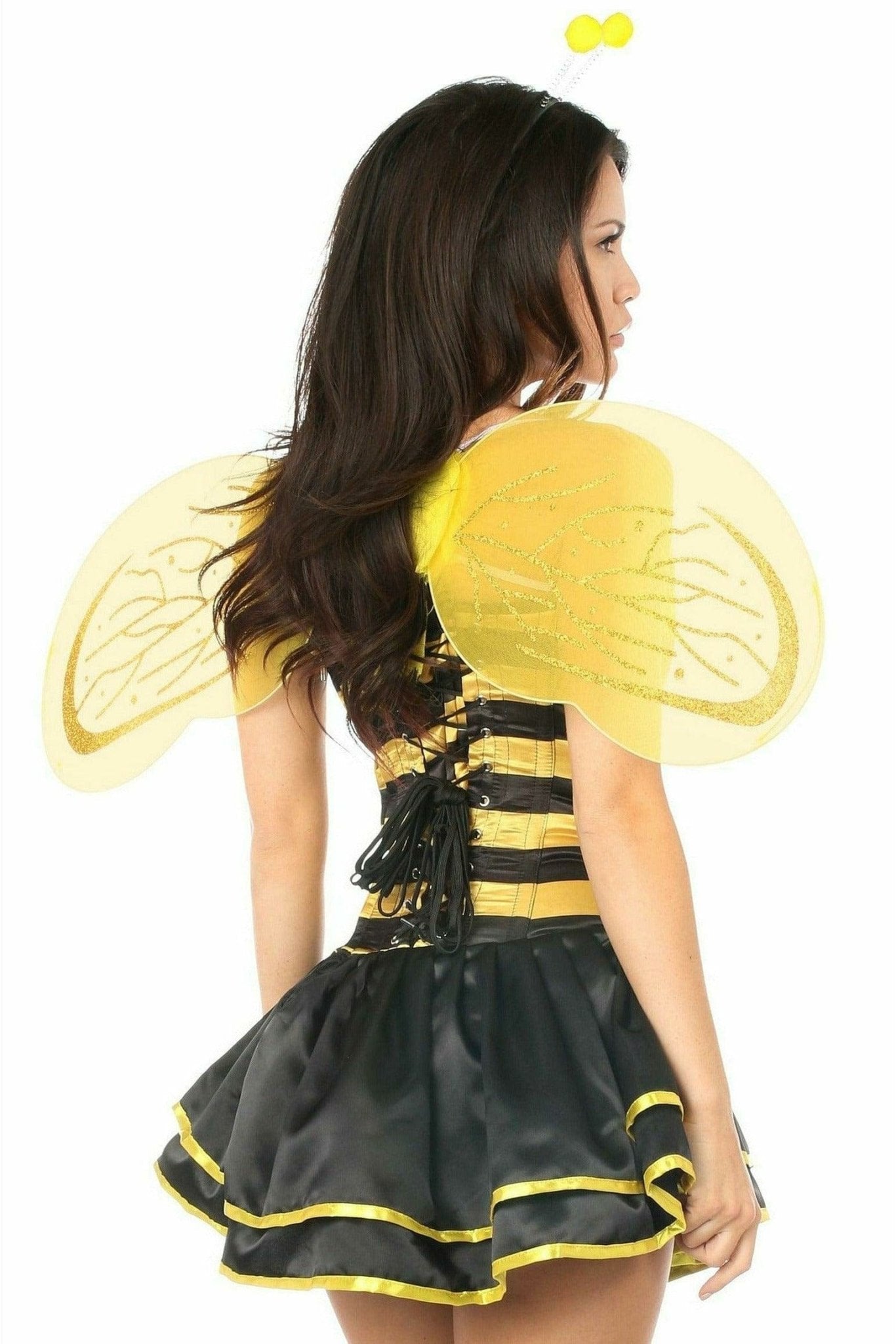 Sexy Deluxe Queen Bee Corset Halloween Costume Musotica.com