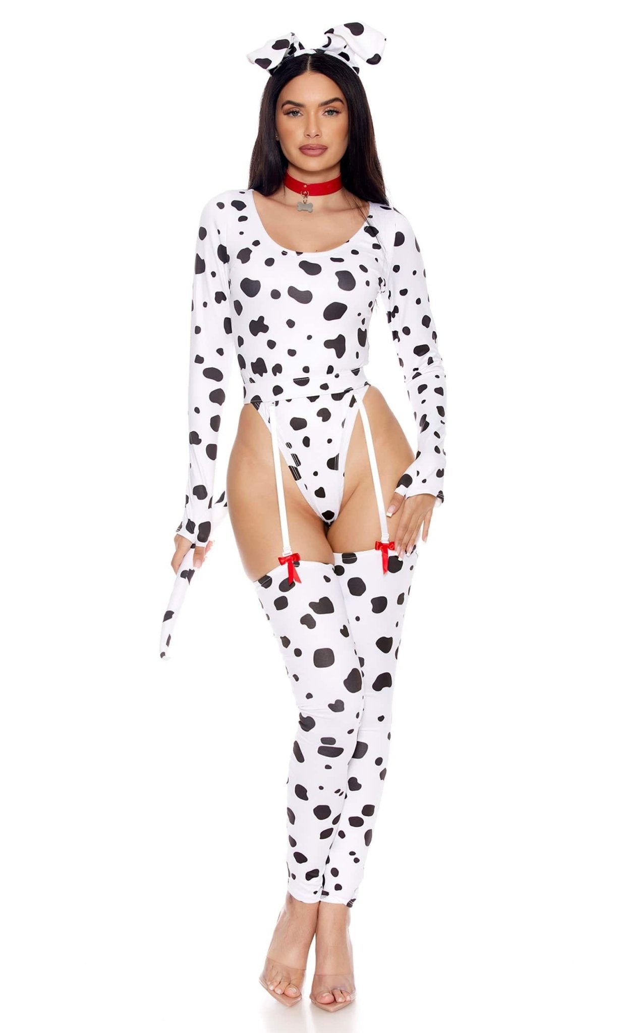 Sexy Dotty Dalmatian Halloween Costume Musotica.com