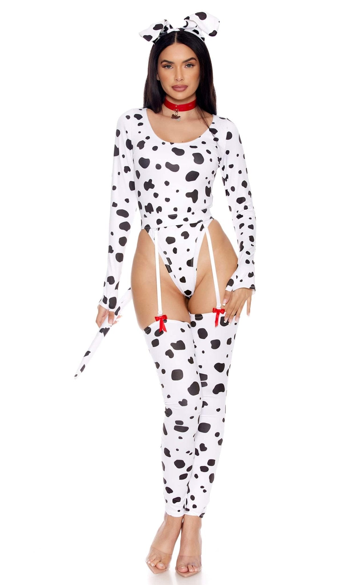 Sexy Dotty Dalmatian Halloween Costume Musotica.com