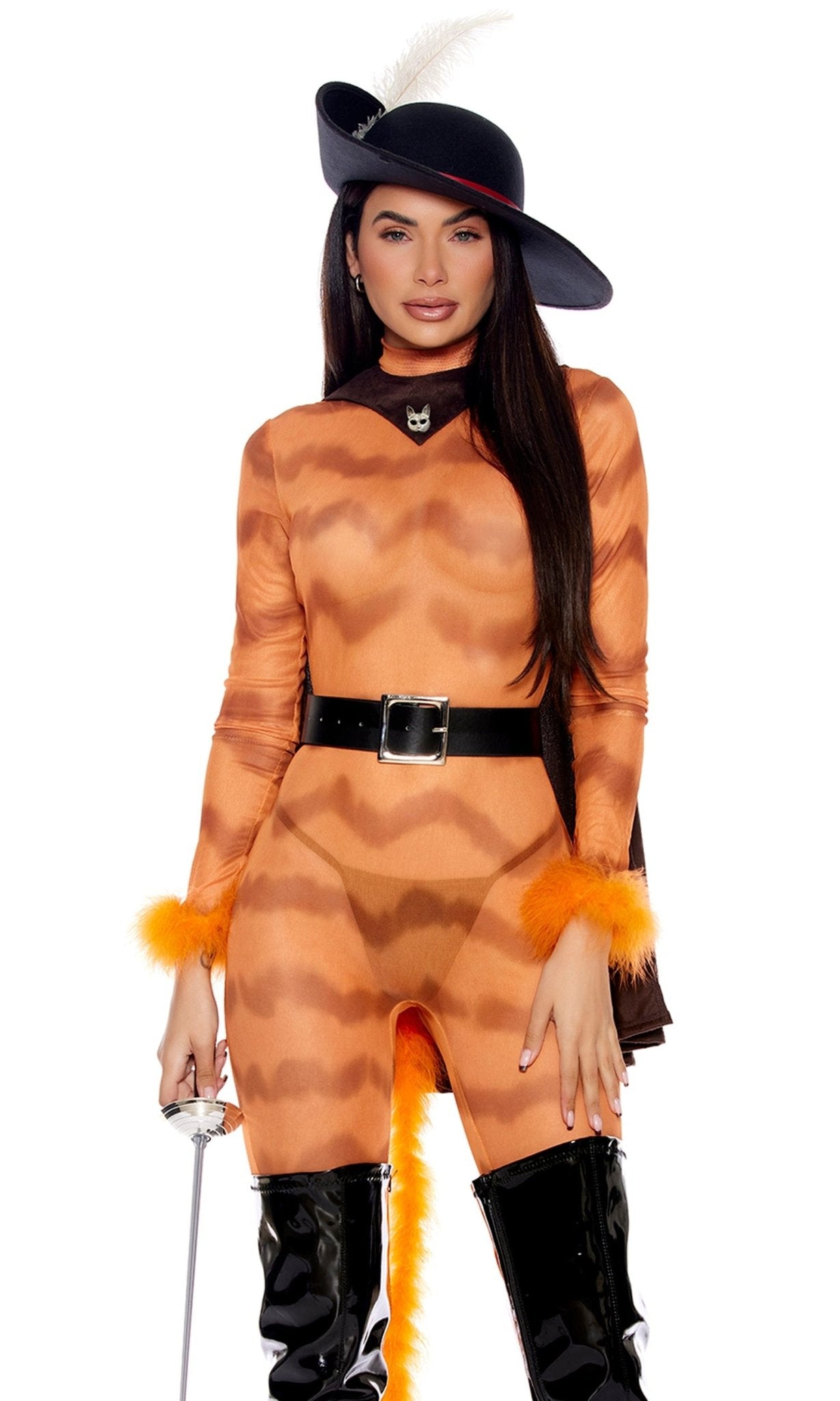 Sexy Feline Fencer Puss Halloween Costume Musotica.com