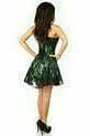 Sexy Green Lace Corset Dress Musotica.com