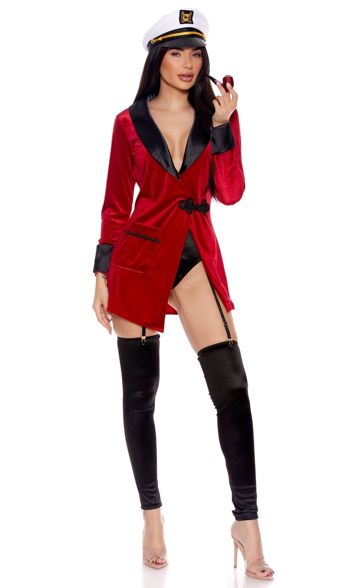 Sexy Hugh Hefner Smoking Jacket Halloween Costume Musotica.com