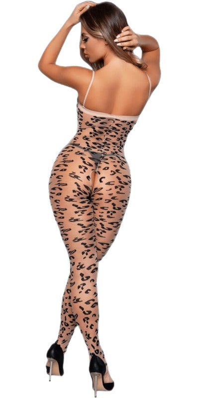 Sexy Luscious Leopard Bodystocking Musotica.com