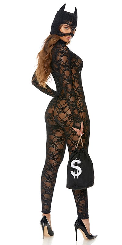 Sexy Money Chaser Cat Burglar Halloween Costume Musotica.com