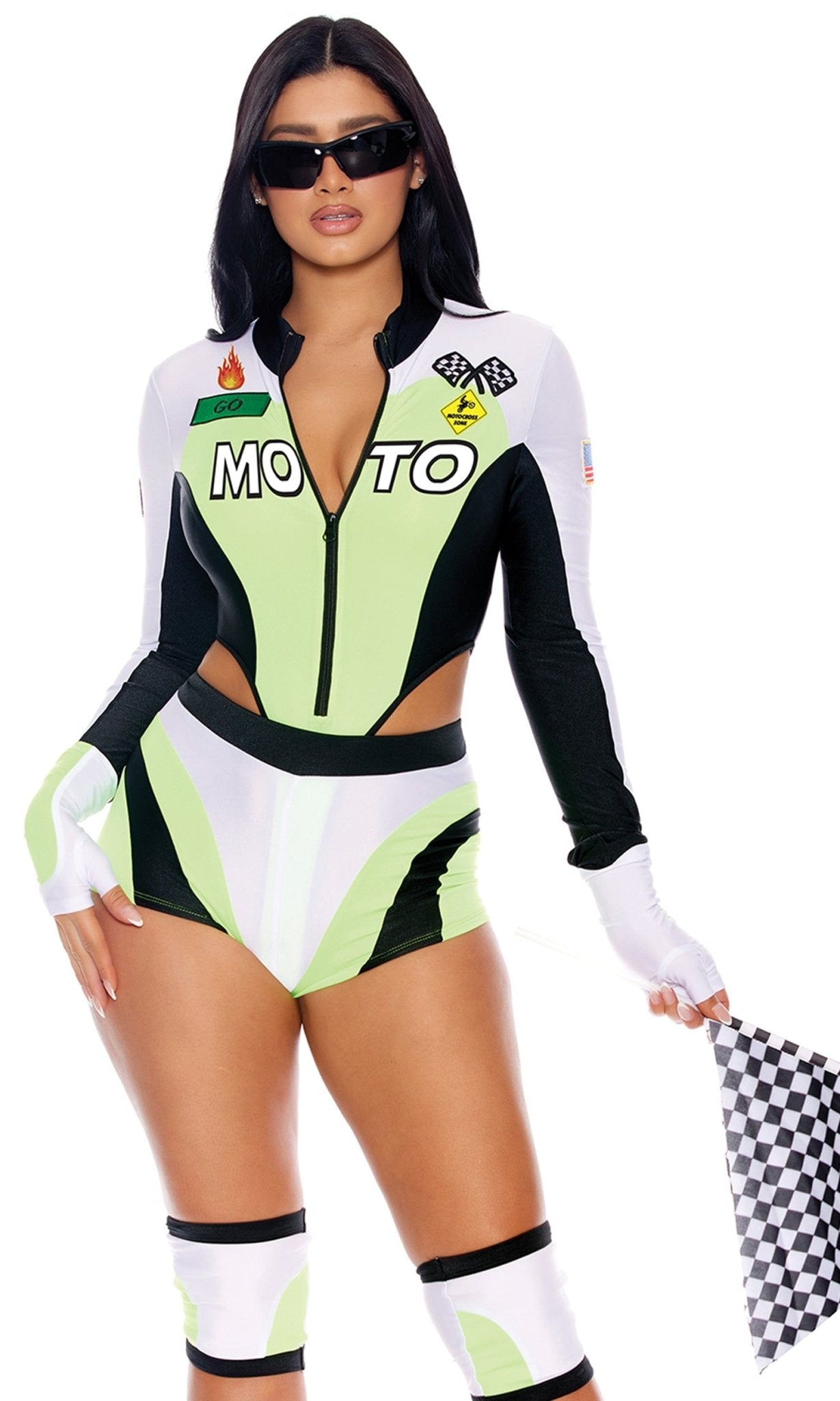 Sexy Motocross Racer Halloween Costume Musotica.com
