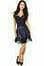 Sexy Purple Lace Corset Dress Musotica.com
