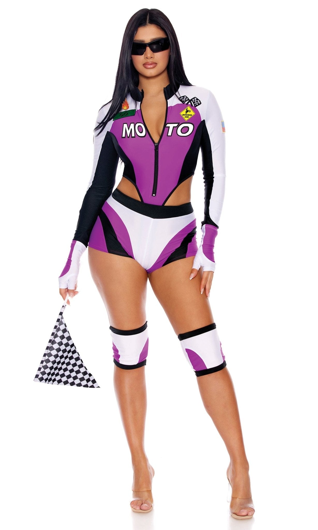Sexy Racerella Motocross Halloween Costume Musotica.com