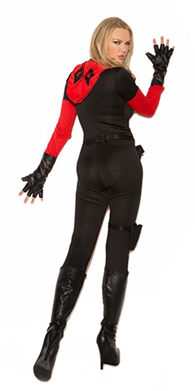 Sexy Secret Vigilante Jumpsuit Costume Musotica.com