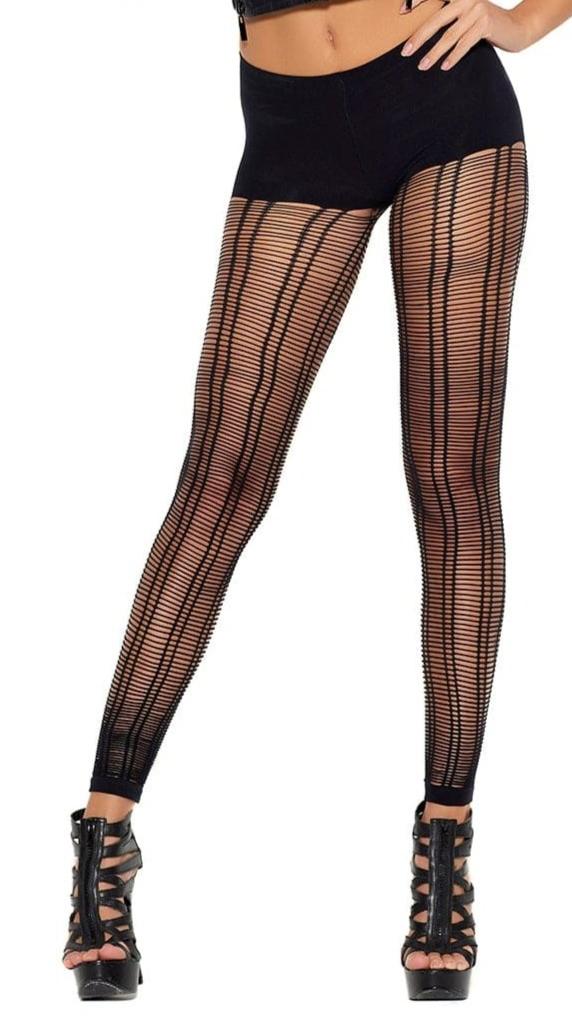 Sexy Vertical Striped Leggings Musotica.com