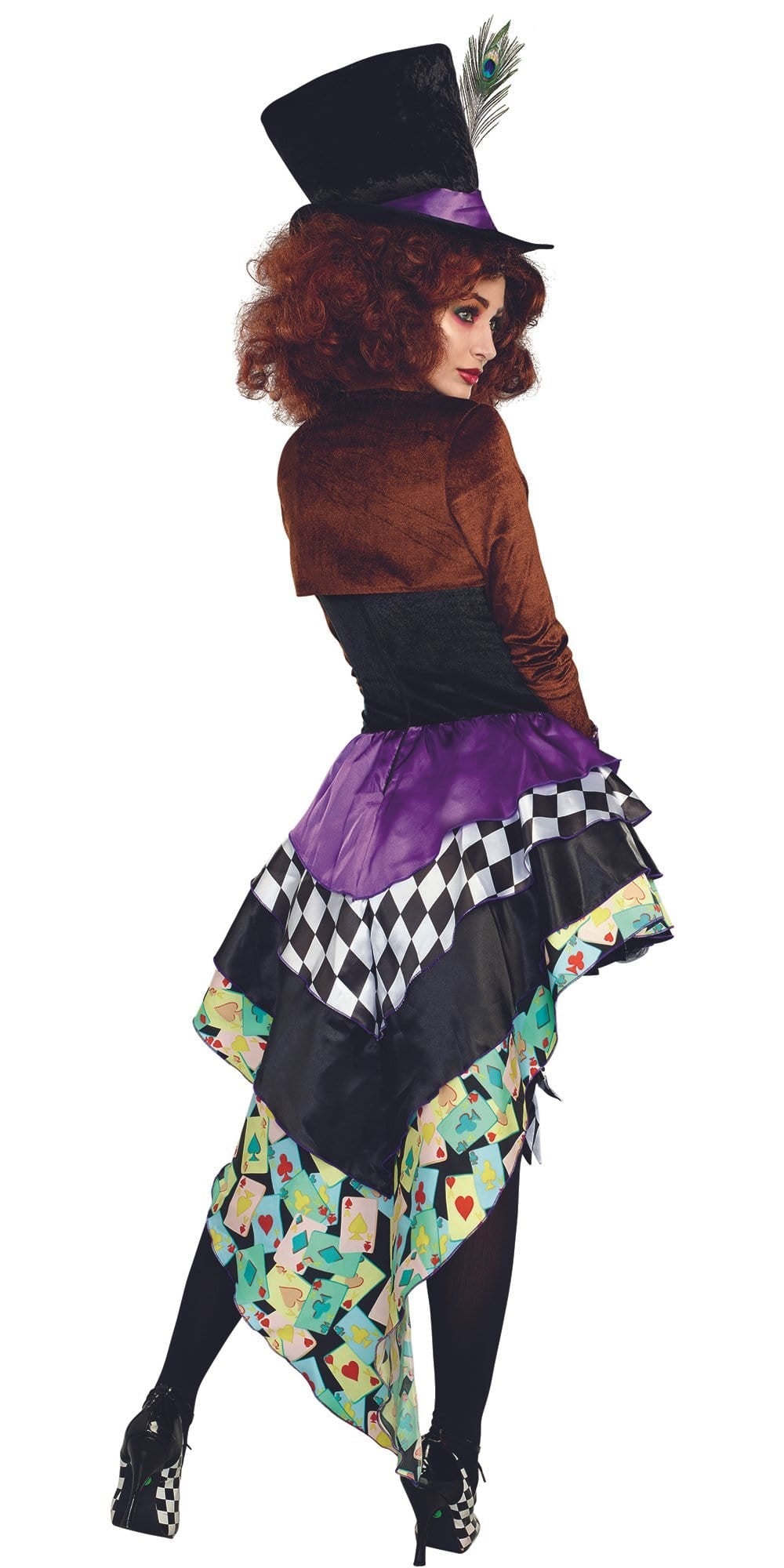 Sexy Whimsical Hatter Madness Storybook Women's Costume Musotica.com