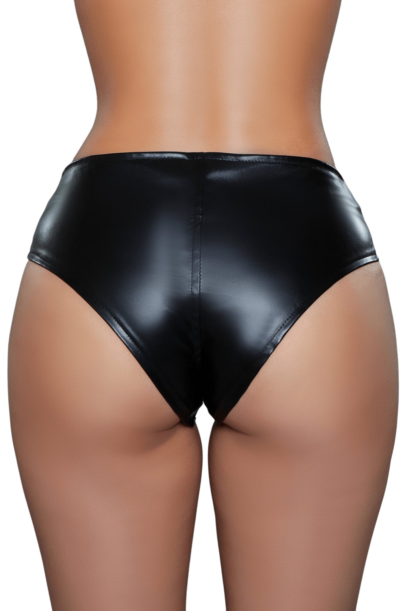 Sexy Zip Up Cheeky Shorts Musotica.com